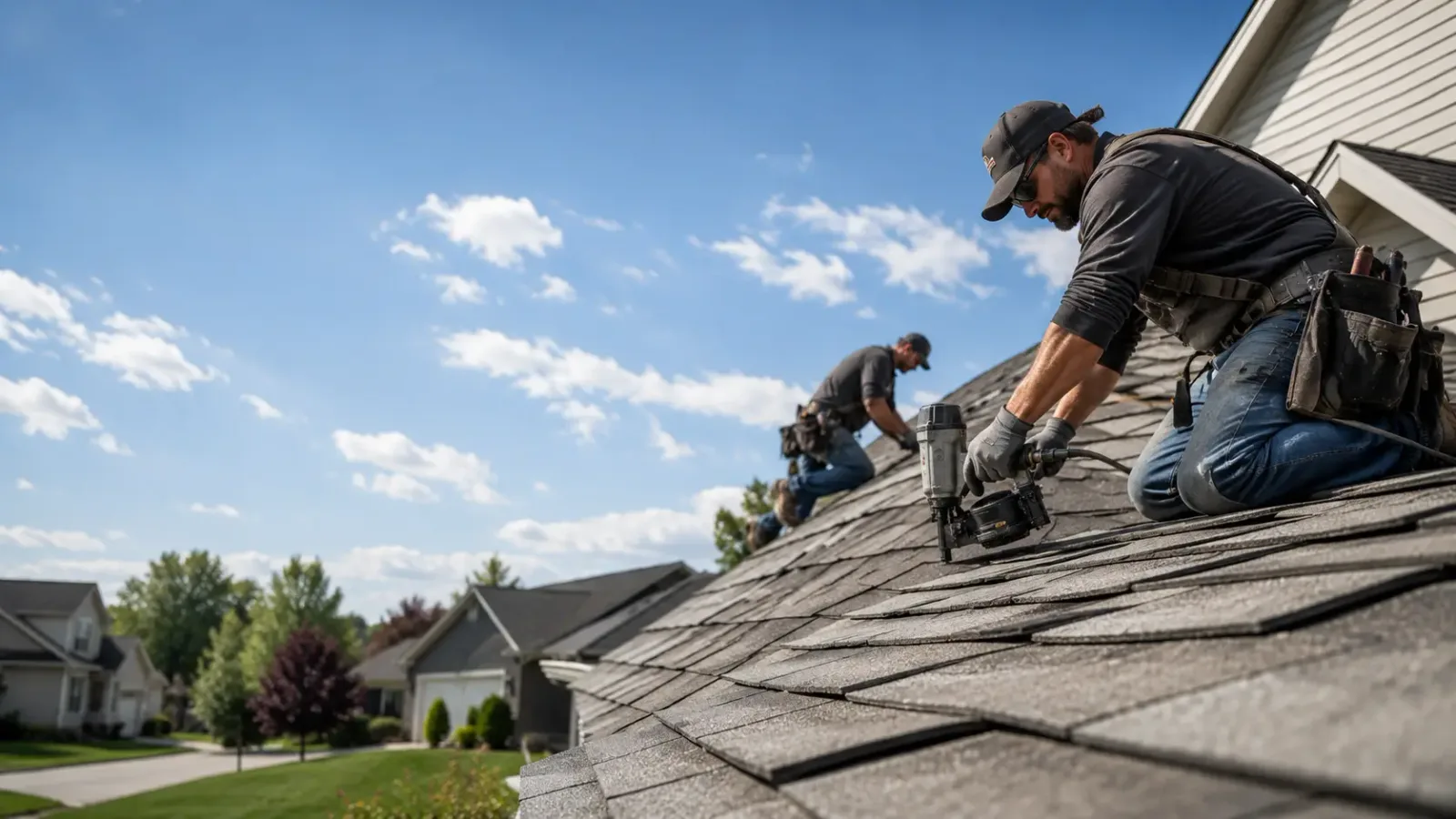 Storm Damage Roof Repair in Russell, PA near me